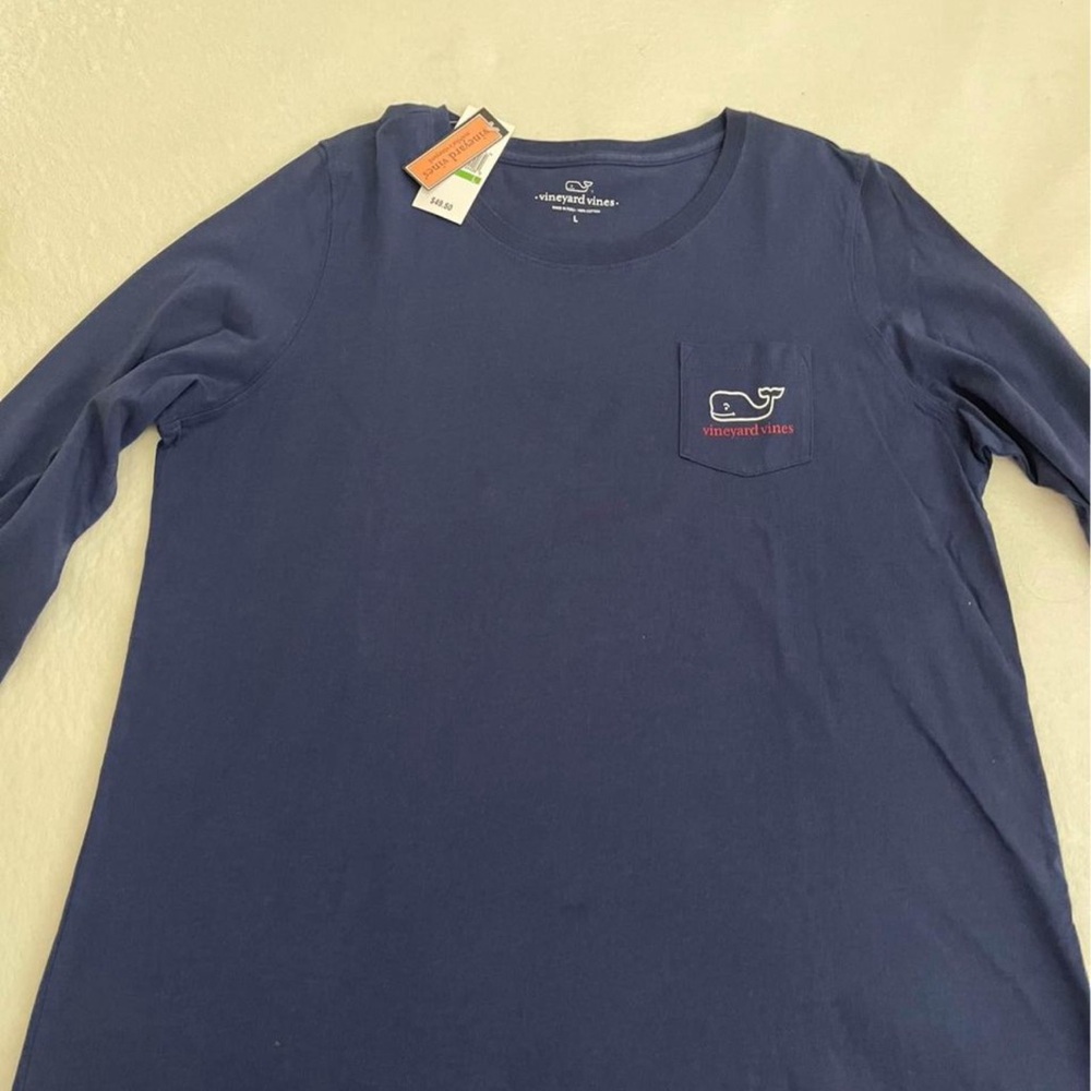 Vineyard Vines Dark Blue Long Sleeves Shirt